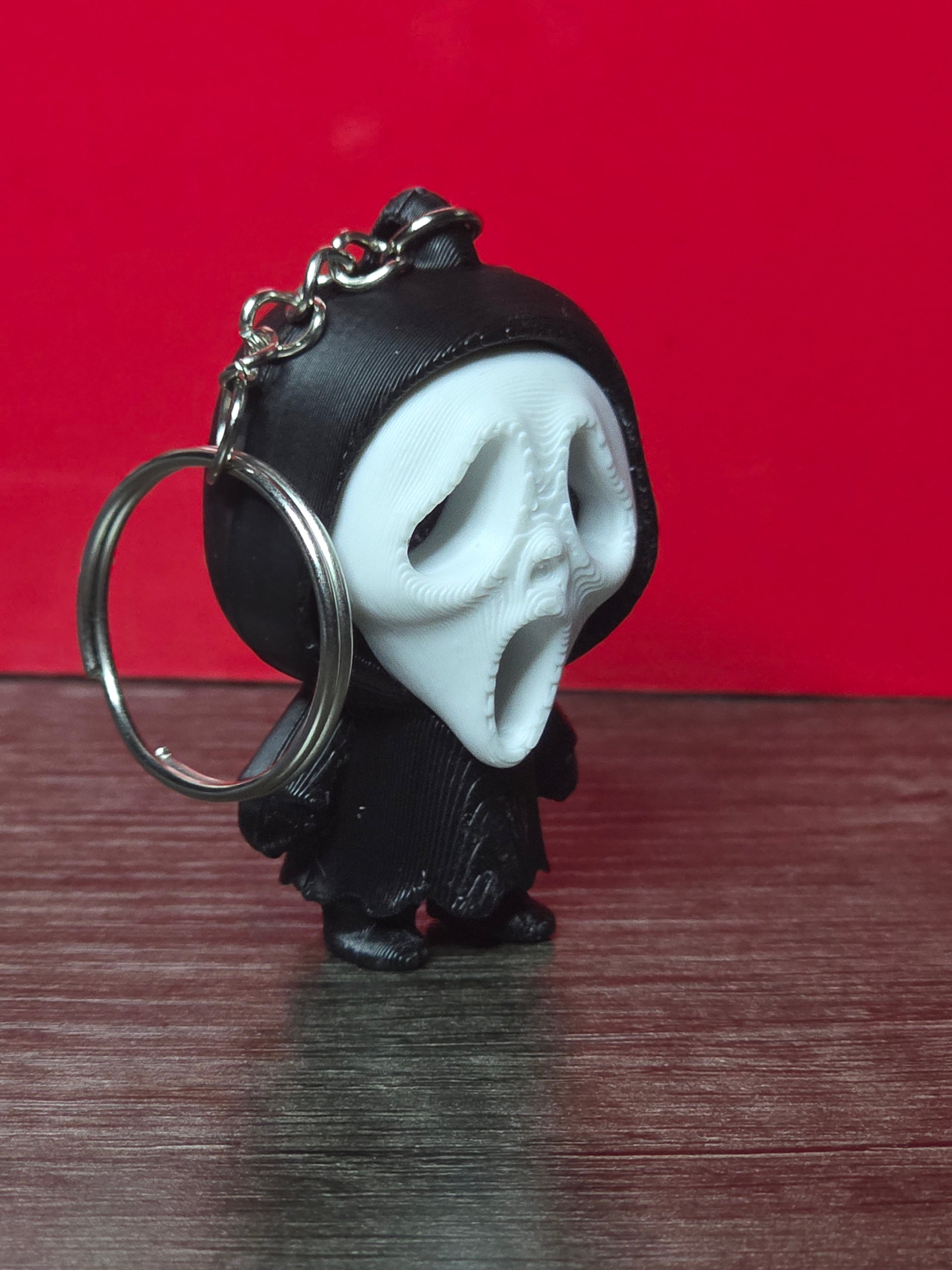 Scream Ghostface Keychain