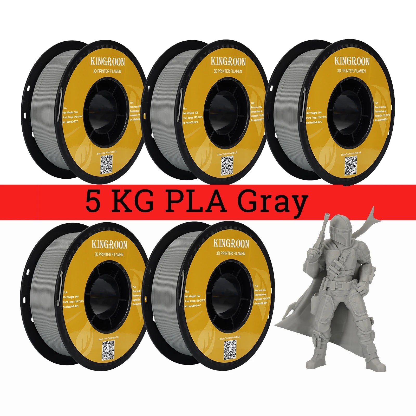 KINGROON PETG Filament 1.75mm