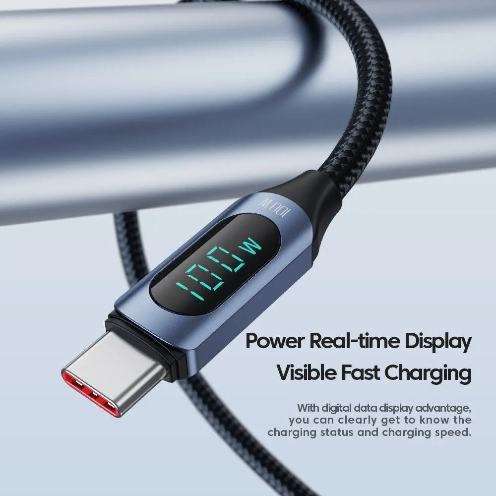 Toocki Type C to Type C Cable 100W PD Fast Charging
