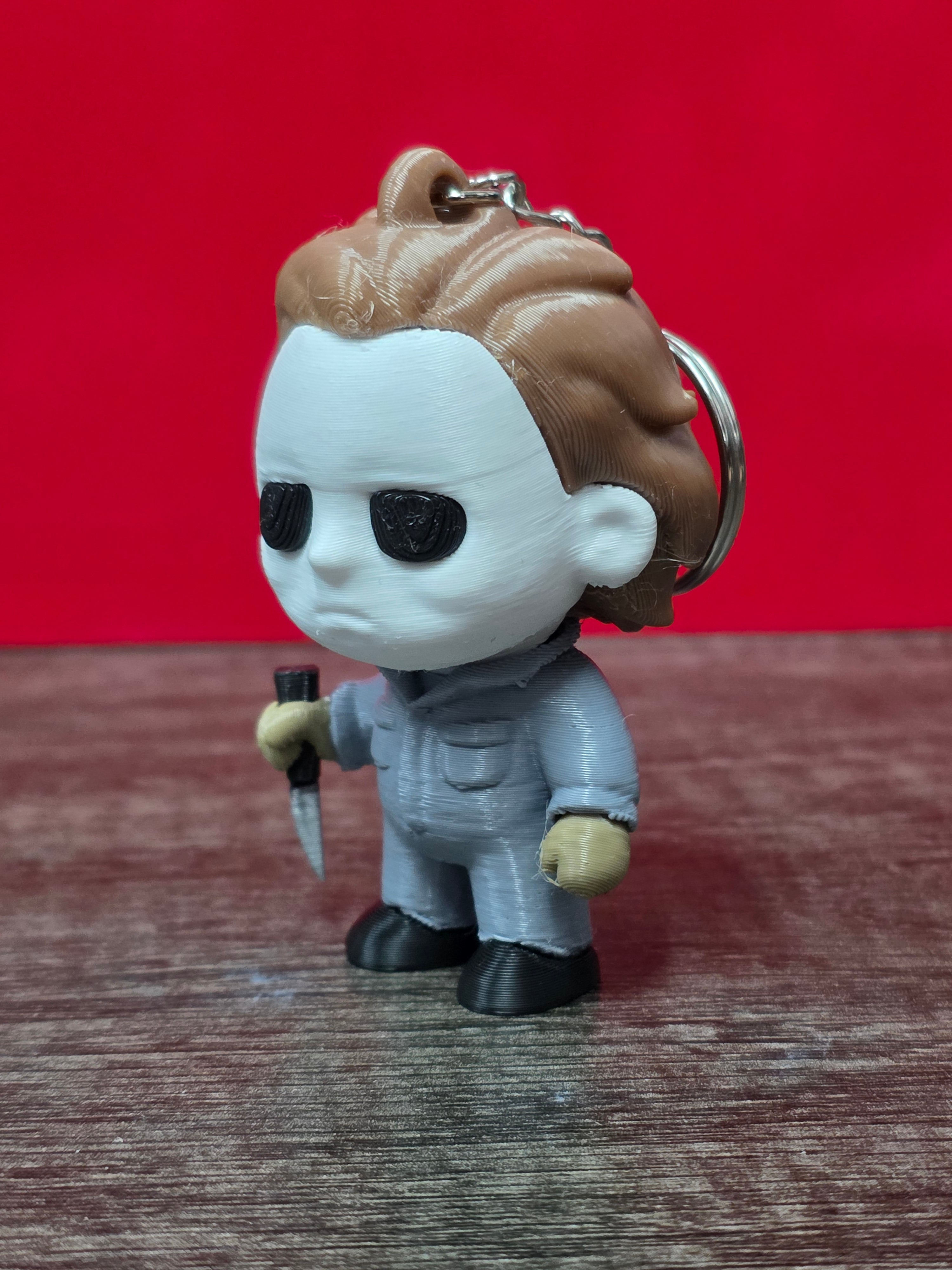 Halloween Michael Meyer Keychain