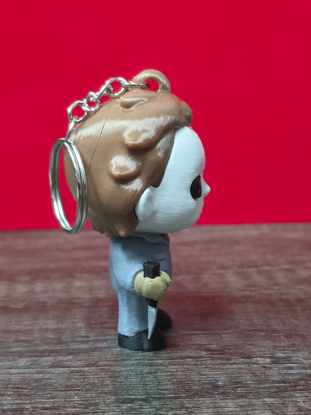 Halloween Michael Meyer Keychain