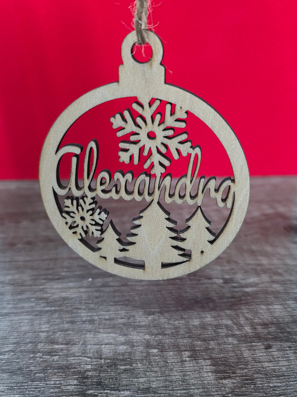 Personalized Holiday Ornament