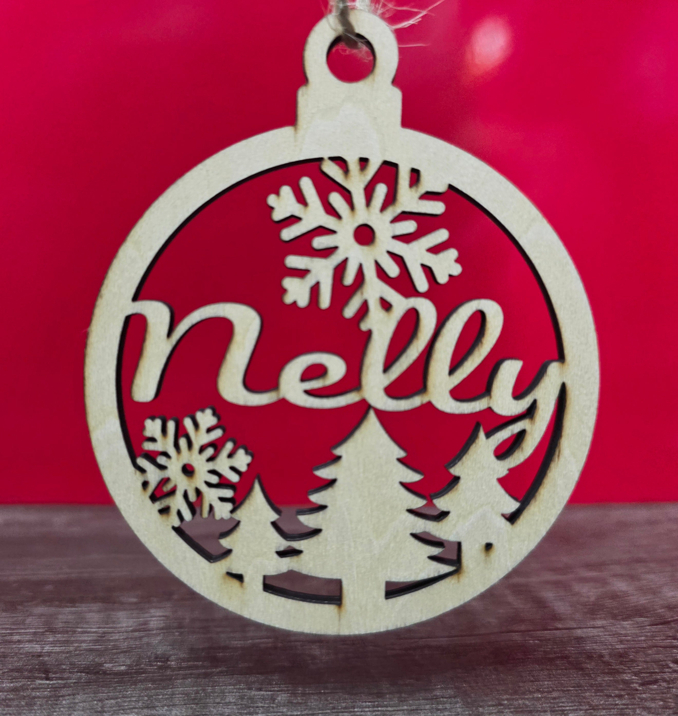 Personalized Holiday Ornament