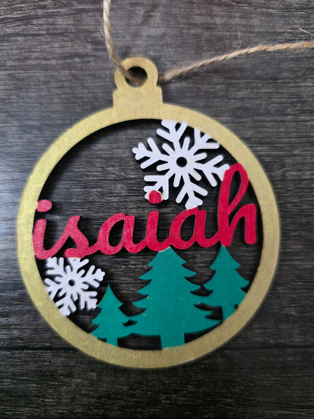Personalized Holiday Ornament