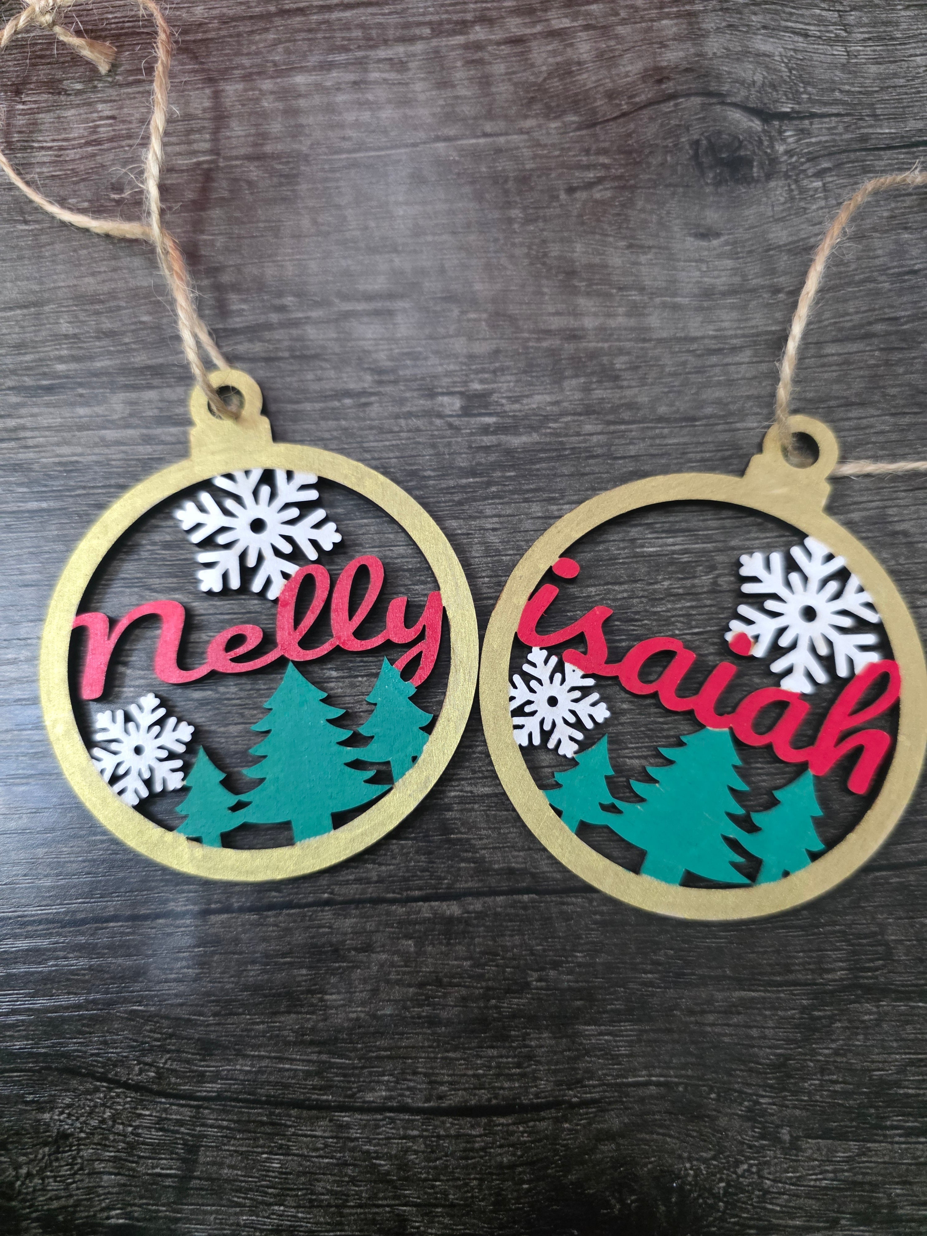Personalized Holiday Ornament