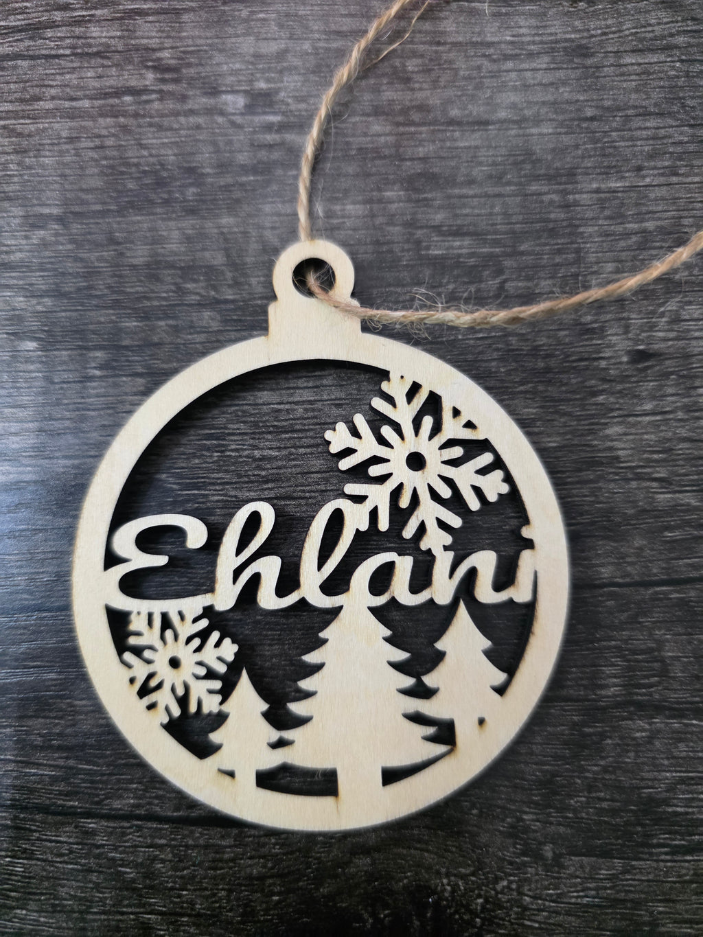 Personalized Holiday Ornament