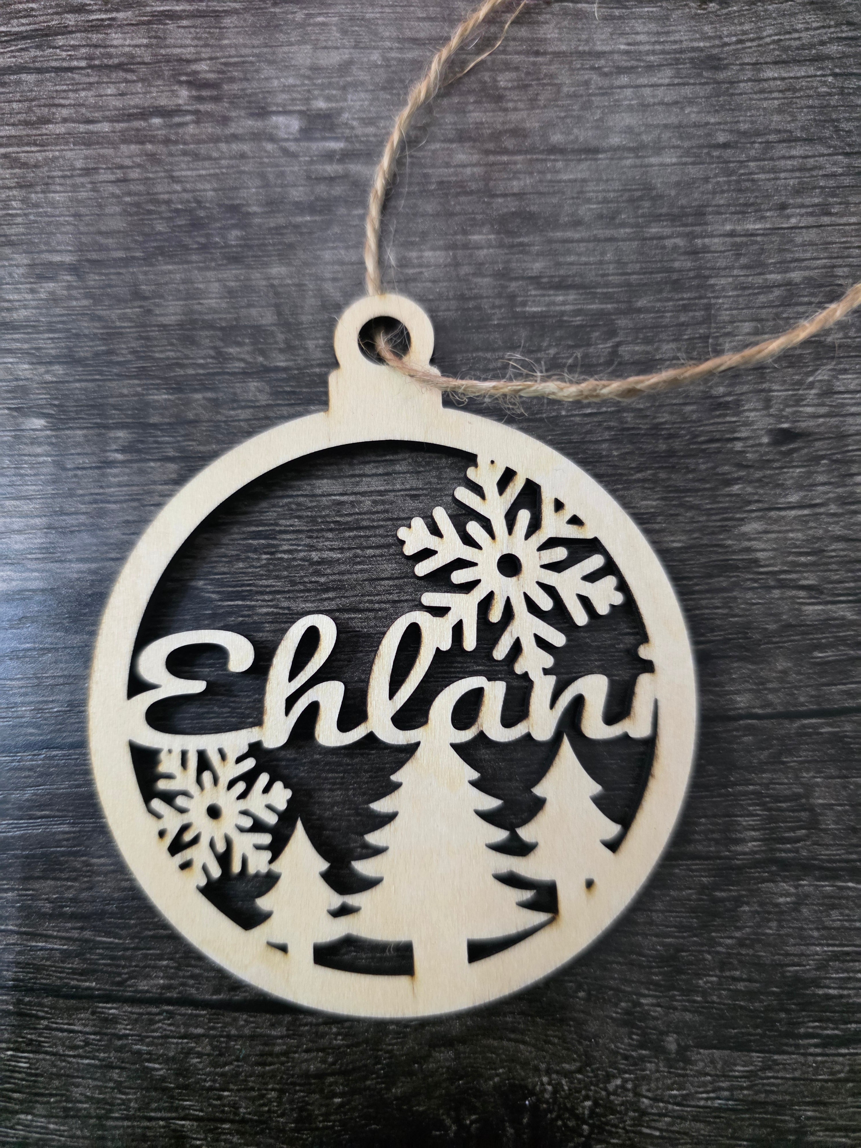 Personalized Holiday Ornament