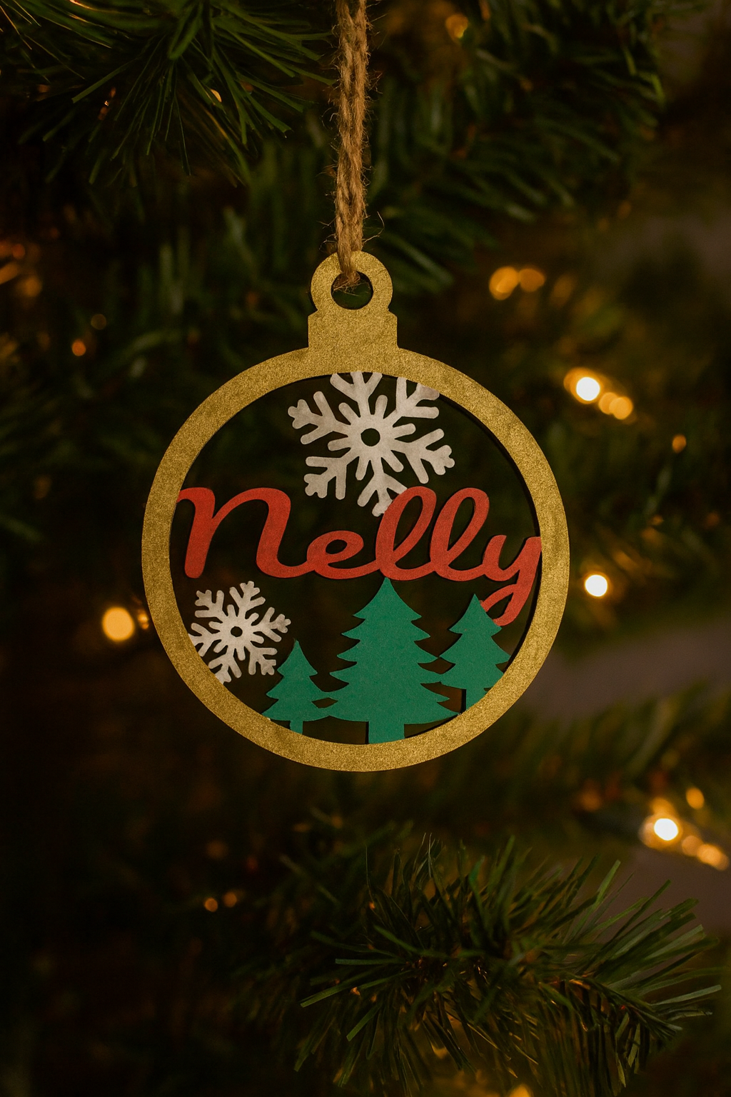 Personalized Holiday Ornament