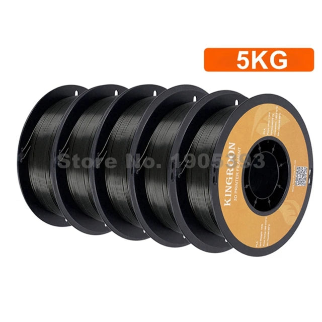 KINGROON PLA Filament 1.75mm 5/10KG pla Plastic For 3D Printer, Standard 1kg/roll 3D Printing Filaments Mix Color Local Shipping
